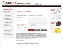 Tablet Screenshot of gncpro.sabiosciences.com